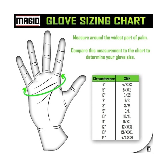 Magid Gray and Red Work Gloves - Picture 4 of 14